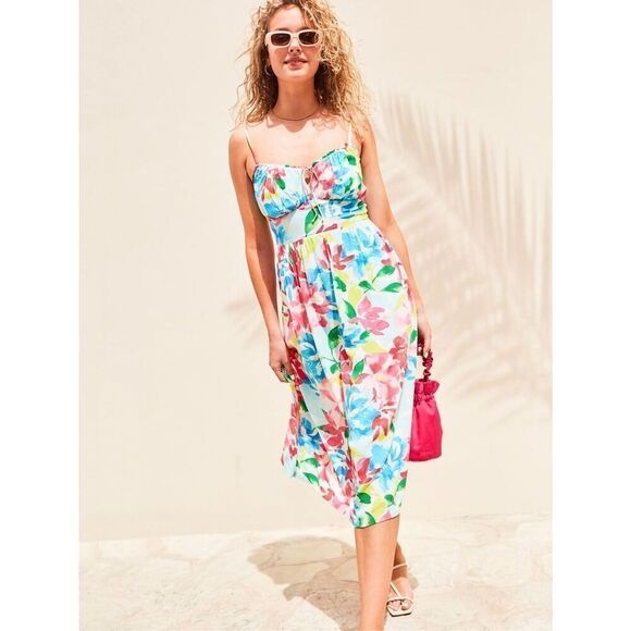 NEW Old Navy Women’s Small Petite & Toddler Girls 4 Floral Summer Dresses - Picture 12 of 16